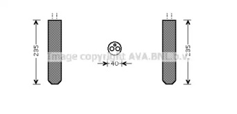 Кондиционер PRASCO для NISSAN CABSTAR (F24M, F24W) 28.11 DCI, 32.11 DCI, 35.11 DCI 2.5 (F24M)