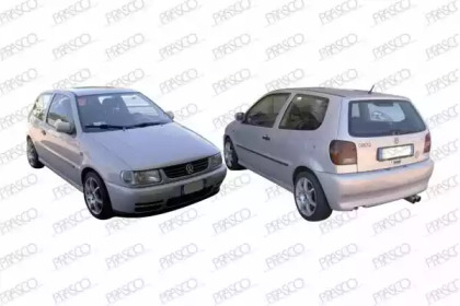Передняя решетка / обшивка PRASCO для VW POLO (6N1) 64 1.9 D