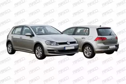 Фонарь освещения номерного знака PRASCO для VW POLO (6R, 6C) 1.2 TSI