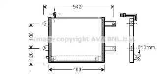 Конденсатор PRASCO для VW POLO (6N1) 64 1.9 D