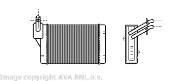 Салонный теплообменник PRASCO для VW GOLF III (1H1) 1.8 Syncro (1HX1)