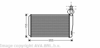 Салонный теплообменник PRASCO для VW TRANSPORTER IV c бортовой платформой/ходовая часть (70XD) 2.4 D
