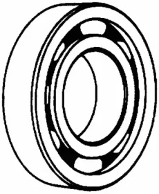 Подшипник ступицы колеса LEMFORDER для VW TRANSPORTER III c бортовой платформой/ходовая часть 1.6 D