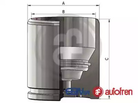 Суппорт диского колесного тормозного механизма AUTOFREN SEINSA для NISSAN NV400 c бортовой платформой/ходовая часть dCi 140