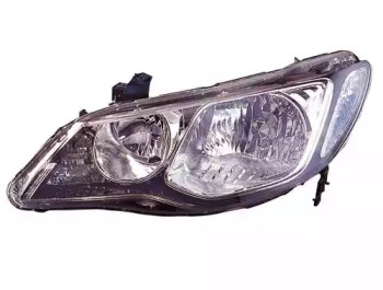 Передняя оптика ALKAR для HONDA CIVIC VIII седан (FD, FA) 1.3 Hybrid (FA3, FD3)