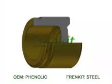Суппорт диского колесного тормозного механизма FRENKIT для JAGUAR S-TYPE (X200) 2.5 V6