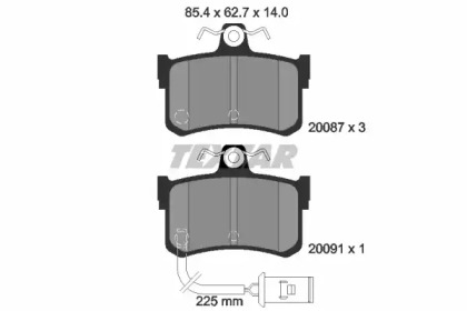 Дополнительные работы TEXTAR для ACURA LEGEND 2.7