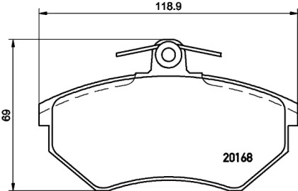 Дополнительные работы TEXTAR для VW GOLF II (19E, 1G1) 1.8 GTI 16V