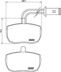 Запчасти для ТО TEXTAR для ALFA ROMEO AR 8 c бортовой платформой/ходовая часть (280_) 2.4 TD
