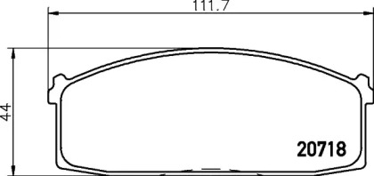 Запчасти для ТО TEXTAR для NISSAN PRAIRIE (M10, NM10) 1.5 S (M10)