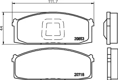 Дополнительные работы TEXTAR для NISSAN BLUEBIRD Traveller (W910) 2.0 D