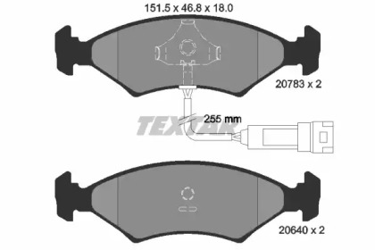 Запчасти для ТО TEXTAR для FORD FIESTA III (GFJ) 1.6