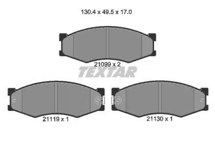 Дополнительные работы TEXTAR для NISSAN PICK UP (D21) 2.5 D 4WD