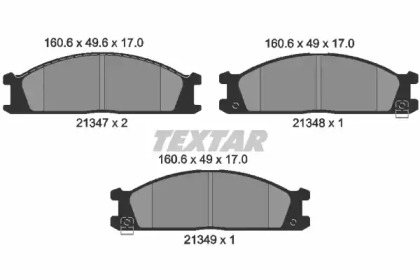 Дополнительные работы TEXTAR для NISSAN TERRANO I (WD21) 2.4 i 4WD