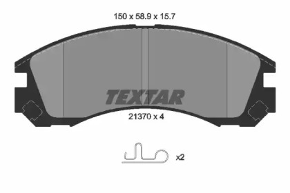 Дополнительные работы TEXTAR для PEUGEOT 4007 (GP_) 2.0 4x4