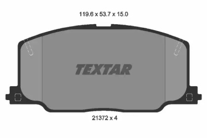 Дисковой тормозной механизм TEXTAR для LEXUS ES (VCV10_, VZV21_) 250 (VZV21_)