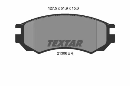 Запчасти для ТО TEXTAR для NISSAN SUNNY III Liftback (N14) 2.0 i 16V