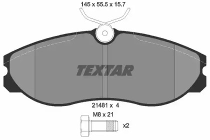 Дополнительные работы TEXTAR для NISSAN TERRANO II (R20) 2.4 4WD