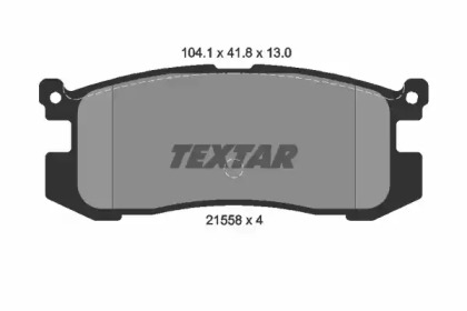 Запчасти для ТО TEXTAR для MAZDA 626 III Hatchback (GD) 2.0 16V