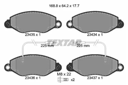 Дополнительные работы TEXTAR для NISSAN CABSTAR E (TL_, VL_) 75.28 (TL0)