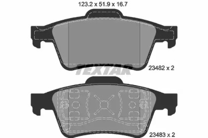 Дополнительные работы TEXTAR для NISSAN PRIMERA Hatchback (P12) 1.6