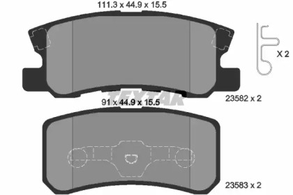 Дополнительные работы TEXTAR для JEEP COMPASS (MK49) 2.0