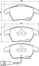Дополнительные работы TEXTAR для VW POLO (6R, 6C) 1.4 TSI