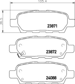Дополнительные работы TEXTAR для NISSAN TEANA I (J31) 3.5