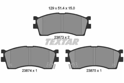 Дополнительные работы TEXTAR для KIA RIO универсал (DC) 1.3