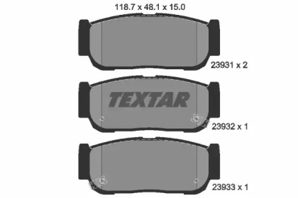 Дополнительные работы TEXTAR для KIA SORENTO I (JC) 2.5 CRDi