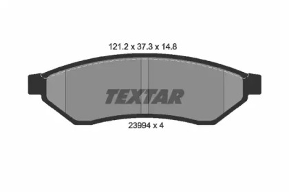 Дополнительные работы TEXTAR для CHEVROLET EVANDA 2.0