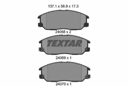 Дополнительные работы TEXTAR для KIA SORENTO I (JC) 2.5 CRDi