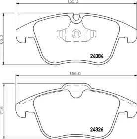 Дополнительные работы TEXTAR для JAGUAR XK Кабриолет (X150) 4.2 XK8