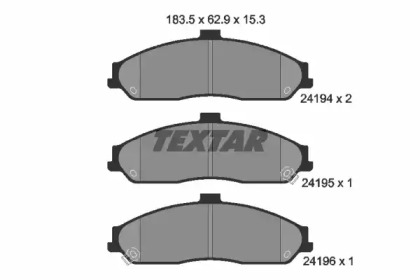 Дополнительные работы TEXTAR для CHEVROLET CORVETTE (C6) 6.0