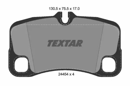 Дополнительные работы TEXTAR для PORSCHE 911 Кабриолет (997) 3.6 Turbo
