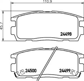 Дисковой тормозной механизм TEXTAR для CHEVROLET EQUINOX 3.4