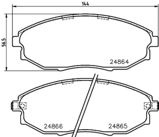 Дополнительные работы TEXTAR для CHEVROLET EPICA (KL1_) 2.0 D