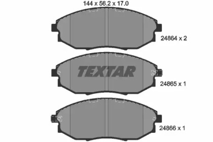 Дополнительные работы TEXTAR для CHEVROLET EPICA (KL1_) 2.0 D