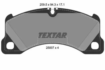 Дополнительные работы TEXTAR для PORSCHE CAYENNE (92A) 3.0 Diesel