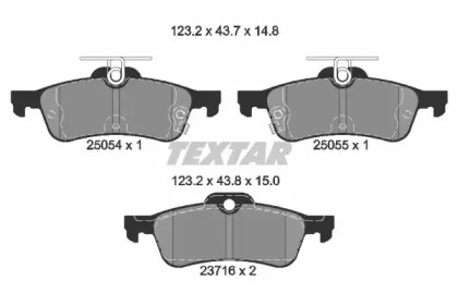 Запчасти для ТО TEXTAR для HONDA CIVIC IX (FK) 1.4 i-VTEC (FK1)