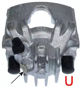 Суппорт диского колесного тормозного механизма TEXTAR для PEUGEOT 306 Кабриолет (7D, N3, N5) 1.6