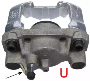 Суппорт диского колесного тормозного механизма TEXTAR для PEUGEOT 205 I (741A/C) 1.7 Diesel