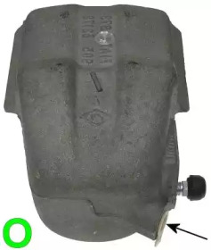 Суппорт диского колесного тормозного механизма / -держатель TEXTAR для FIAT PANDA (141_) 1000 4x4