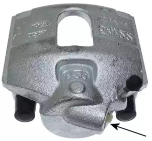 Суппорт диского колесного тормозного механизма / -держатель TEXTAR для MAZDA 2 (DY) 1.4