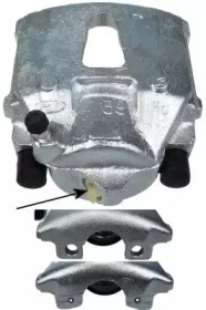 Суппорт диского колесного тормозного механизма / -держатель TEXTAR для FORD SIERRA Хэтчбек (GBC, GBG) 2.3 D