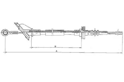 Система управления сцеплением TEXTAR для FIAT PANDA (141_) 1000 4x4