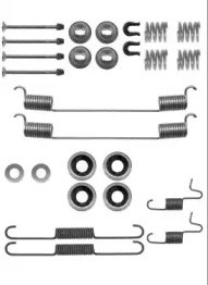 Барабанный тормозной механизм TEXTAR для NISSAN TERRANO I (WD21) 2.4 i 4WD