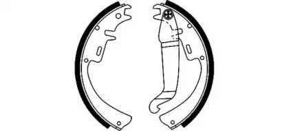 Тормозная колодка / накладка TEXTAR для OPEL REKORD D 1.9