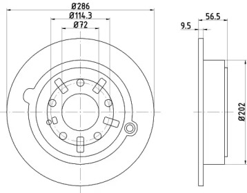 Дисковой тормозной механизм TEXTAR для MAZDA XEDOS 9 (TA) 2.3 24V