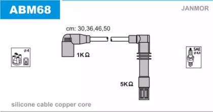 Система зажигания / накаливания JANMOR для VW BORA Variant (1J6) 1.4 16V